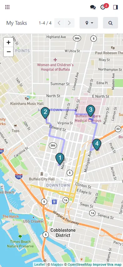 field service map field service map